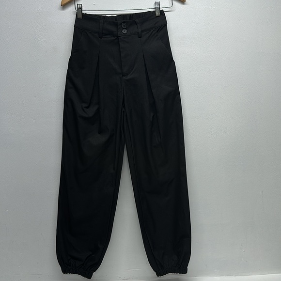 Halara Jogger Pants Joggers Pant High Waist Elastic Stretch Black New * Size XS - Picture 1 of 9